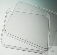 Bacteriological petri dishes 120x120 mm