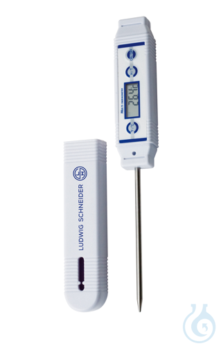 Digital thermometer type 12090, -50+150 °C/-58+302 °F, probe with tip 85 x 3.5 m