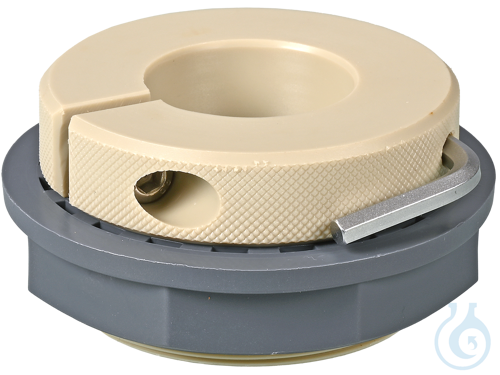 Container screw joint w/ lock nut R2'', PP, Ø 60 mm