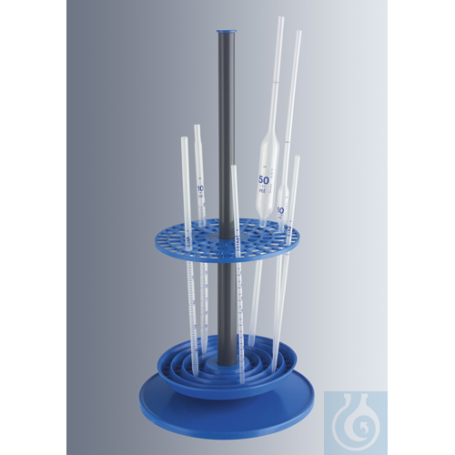 Pipette racks made of polypropylene,