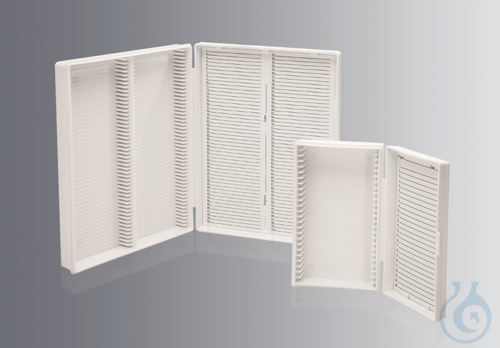 Storage boxes for 100 slides