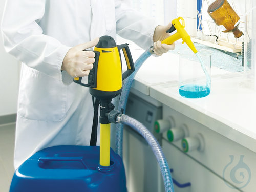 Laboratory pump mains operated, PP/PVC, 70 cm