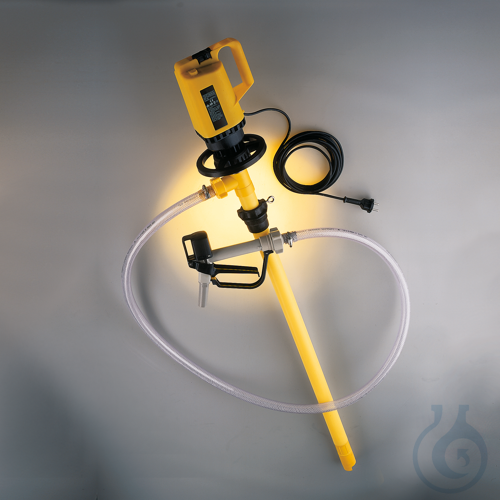 Drump pump for acids/ alkalis, 120 cm, 85 l/min