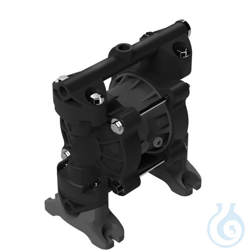 Double diaphragm pump 1/4'', PP, NBR