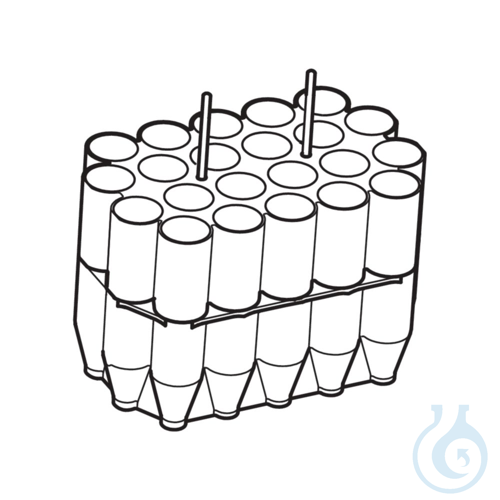Adapter 15 mL conical tubes, PL/TB