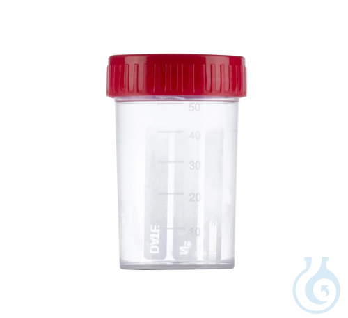 Multi Purpose Beakers, PP, 60 ml, screw-cap