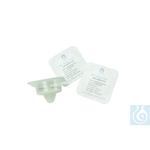 qpore® Spritzenvorsatzfilter aus PES, steril, 0.22 µm, Ø 25 mm, 100 Stk/Pack