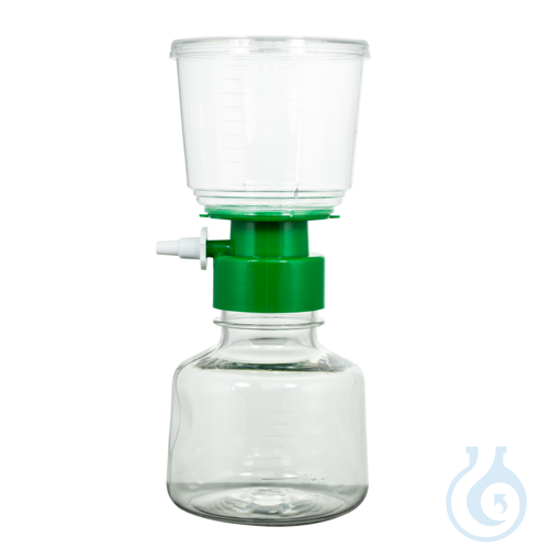 qpore® Filtrationseinheit PES, 500/1000 ml, 0,45 µm, Durchmesser: 90 mm, 12 Stk/