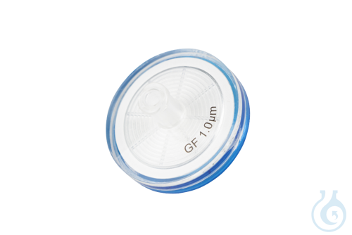 qpore® Spritzenvorsatzfilter, Glasfaser, unsteril, 1 µm, Ø 30 mm, 100 Stk/Pack