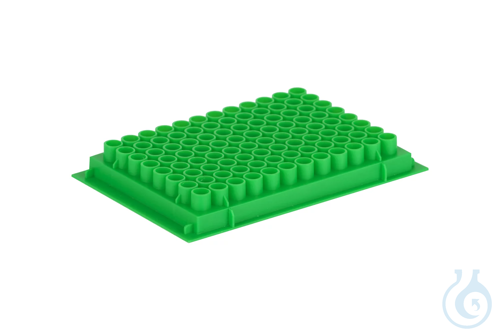96-Well PCR-Racks, PP, green