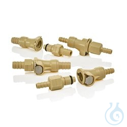 Nalgene™ Valved Barbed Quick Disconnects