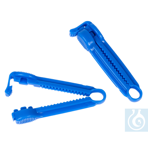 neoChoice Schlauchklemme blau, 12 Stck./Pack