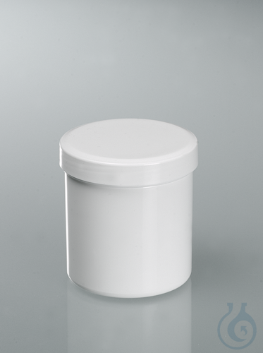 Screw cap tube, PP white, 250 ml, ØxH 68x79 mm
