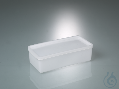 All-purpose box square, PE, 1000ml, L:208mm, w/cap