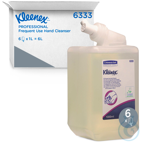 Kleenex® Sanfte Waschlotion - Kassette / Transparent /1 Ltr Durchmesser