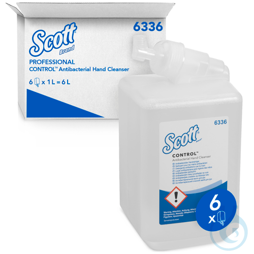 Scott® Control™ Antibakterieller Handreiniger - Kassette / Transparent /1 Ltr