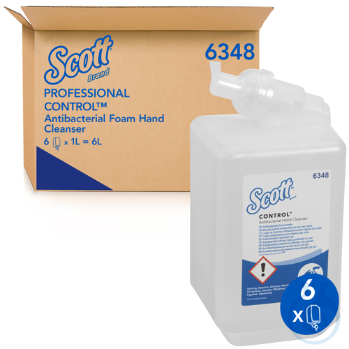 Scott® Anti Bac Foam Soap - Kassette / Transparent /1 l Durchmesser