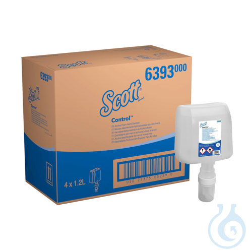 Scott® CONTROL Handdesinfektionsschaum auf Alkoholbasis - 1.2 Litre Cassette /