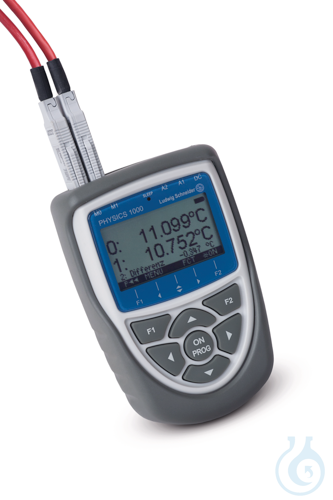 Meetapparaat PHYSICS 1000 - R1 (P314) met datalogger, 2 ingangskanalen