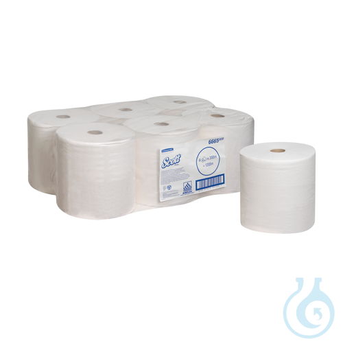 Scott® PERFORMANCE Handtücher - Rolle / Weiß Lagen: 1 Größe: 200,00 m x 19,80 cm
