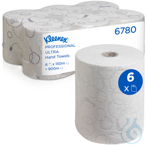 Kleenex® ULTRA™ Handtücher - Rolle / Weiß /150m Lagen: 2 Größe: 150,00 m x 19,80