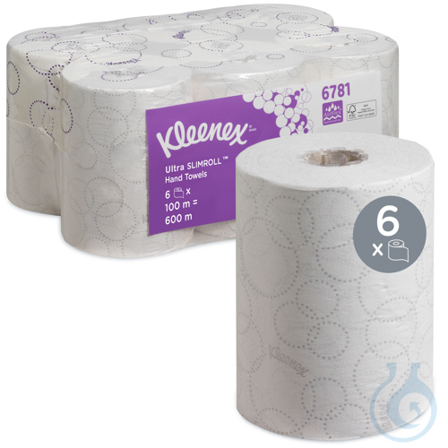 Kleenex® Ultra™ Slimroll™ Handtücher - Rolle / Weiß Lagen: 2 Größe: 100,00 m x