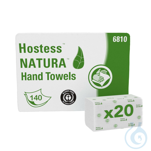Hostess™ NATURA™ Handtücher - C-Falzung / Weiß /M Lagen: 2 Größe: 33,30 cm x