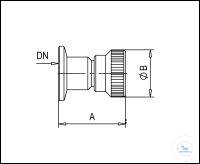 Air Admittance Valve DN 16/5, Manually Operated, Aluminium, DN 16 KF