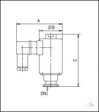 Power Failure Venting Valve SAF 16/4 o, Electromagnetically Operated, Currentles