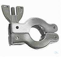 Hinge clamp ring with closure by ring and nut bolt, DN 10/16 KF