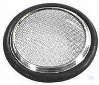 Centering Ring with Screen and Viton O-Ring, Stainless Steel, DN 40 KF