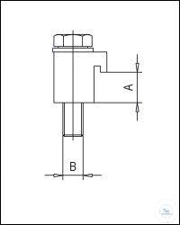 Claws for DN 160 - DN 250 ISO-K with Short Bolts, M10 x 35