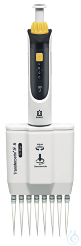 Transferpette S-8 Variable DE-M, 5 - 50 µl, with accessory