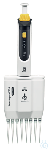 Transferpette S-8 Variable DE-M, 10 -100 µl, with accessory