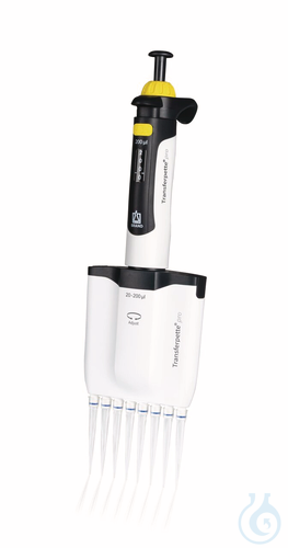 Transferpette pro -8, adjustable, DE-M, 5 - 50 µl, with accessory