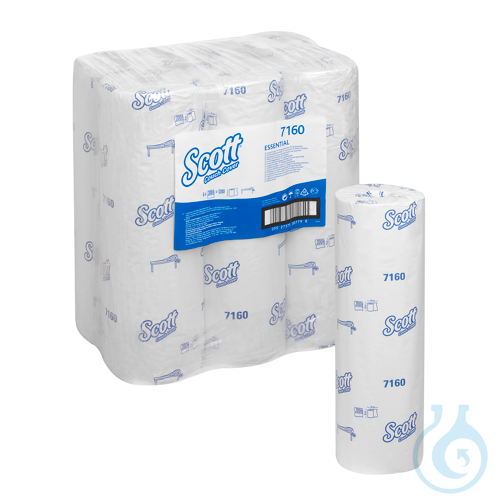 Scott® ESSENTIAL™ Ärzterollen - Rolle / Weiß Lagen: 1 Größe: 38,00 cm x 38,50 cm