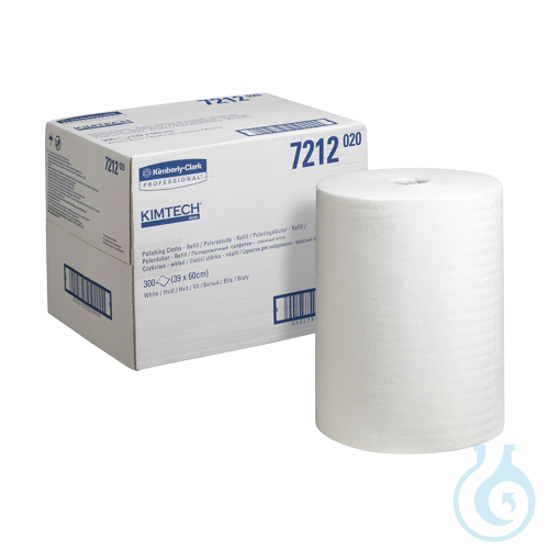 Kimtech® Poliertücher - Nachfüllpack / Weiß Größe: 60,00 cm x 39,00 cm