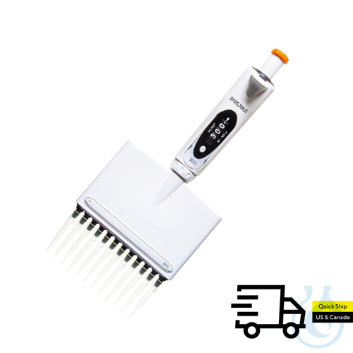 Mline Mech. Pipette 8-ch, 30-300 l