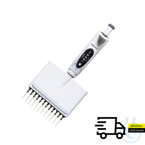 Mline Mech. Pipette 12-ch, 1-10 l