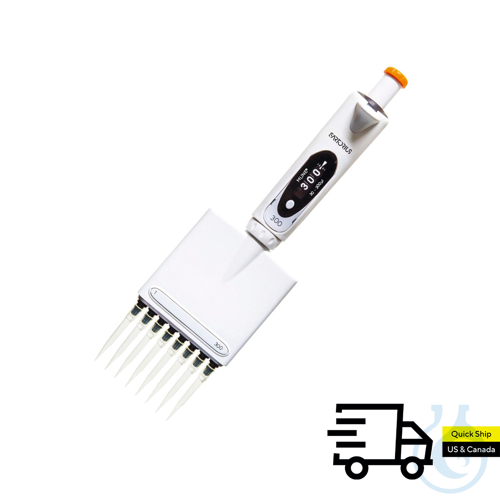 Mline Mech. Pipette 12-ch, 30-300 l