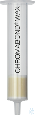 Chromab. columns WAX (30 µm), 6 mL,500mg