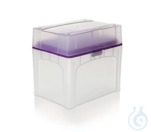TipBox, empty, with carrier plate, for pipette tips 50-1250 ?l