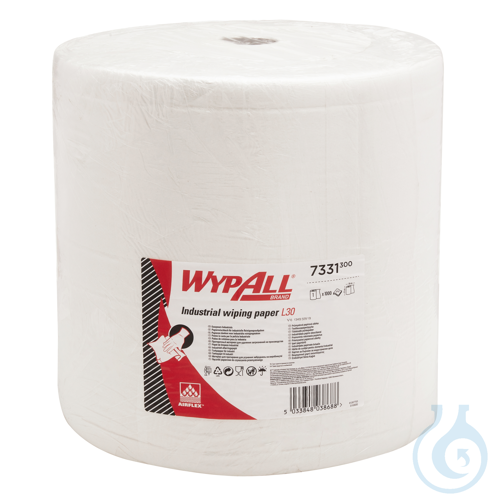 WypAll® L30 EXTRA General Clean - Großrolle / Weiß Lagen: 3 Größe: 38,00 cm x