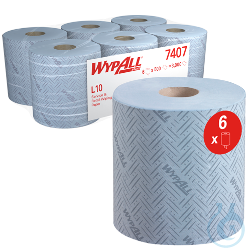 WypAll® L10 Papierwischtuch für die Reinigung im Service & Einzelhandel -