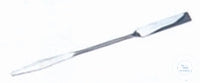 Micro double spatule, revêtue de PTFE, longueur 210 mm, 50 × 7 mm, Witeg, art. 7412042