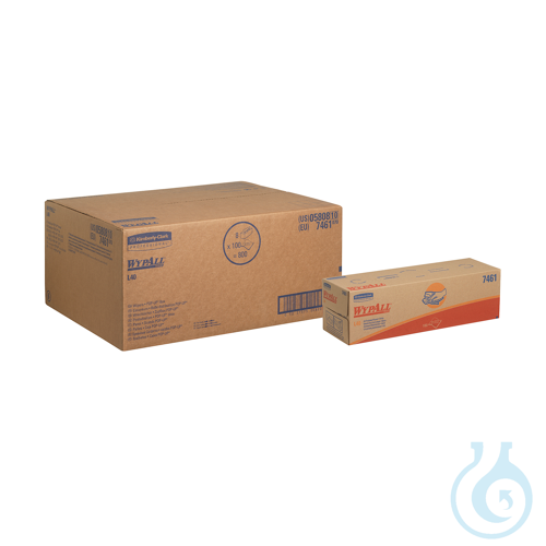 WypAll® L40 General Clean - Zupfbox / Weiß Lagen: 1 Größe: 25,00 cm x 41,50 cm