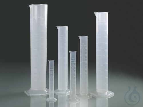 Grad. cylinder, PP, transp. scale, categ. B, 100ml