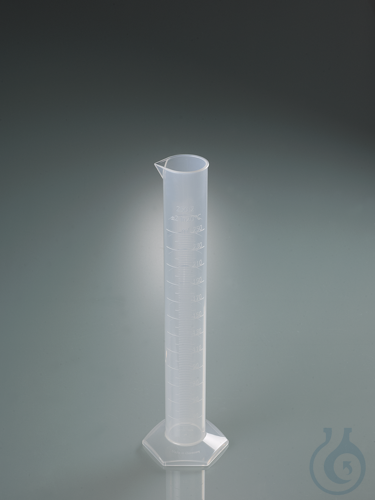 Grad. cylinder, PP, transp. scale, categ. B, 250ml