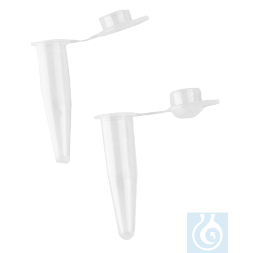 neoChoice PCR Einzelröhrchen, 0,2 ml, klar, mit flachem Deckel