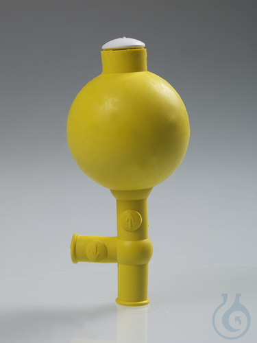 Safety pipetting-ball, yellow, pipettes to 100 ml